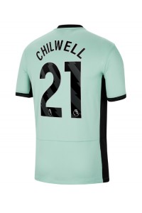 Fotbalové Dres Chelsea Ben Chilwell #21 Třetí Oblečení 2023-24 Krátký Rukáv